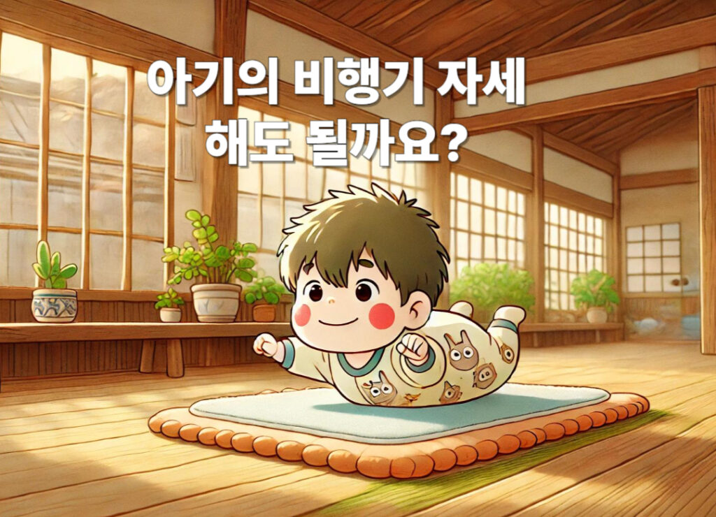 아기의 비행기 자세 언제부터? 효과와 안전하게 하는 법