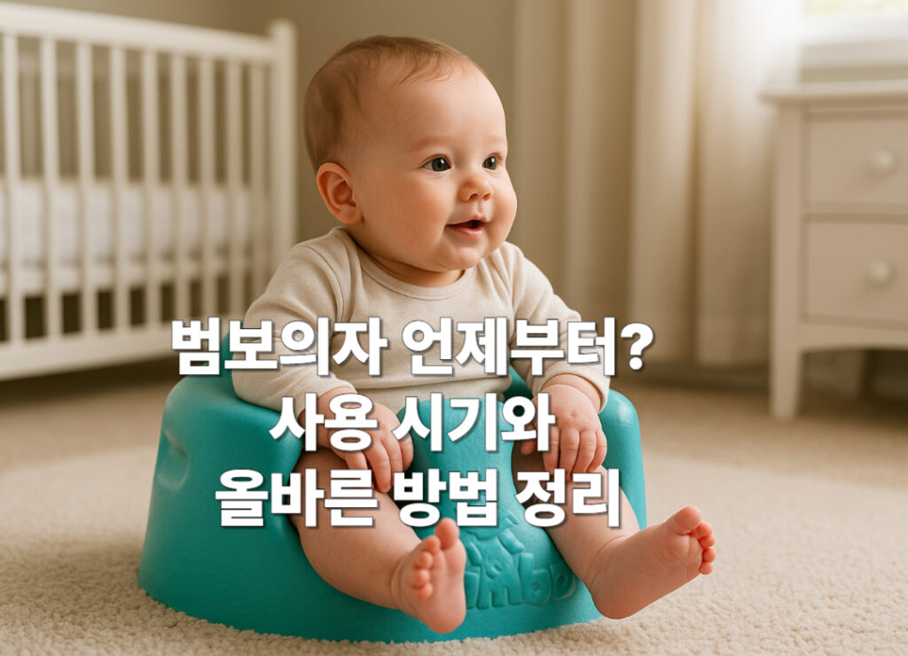 범보의자 언제부터? 사용 시기와 올바른 방법 정리