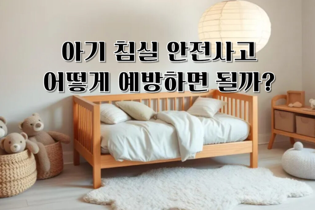 아기 침실 안전사고 어떻게 예방해야 할까?
