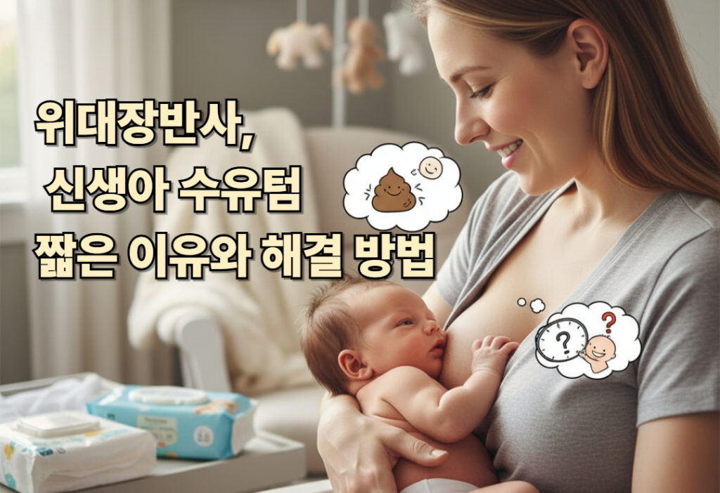 위대장반사와 신생아 수유텀 짧은 이유 그리고 해결 방법